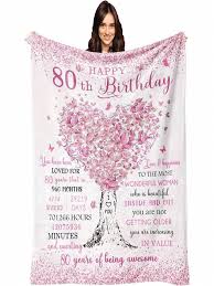 80th birthday gifts for women men