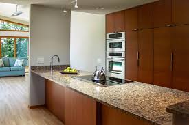 is a semi open kitchen design and
