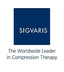 Sigvaris 550 Womens Secure Knee High With Grip Top 20 30mmhg