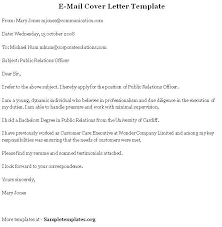 sample job application letter via email how to write a letter of application  for a job