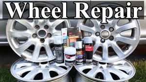 Buying new wheels can be costly — most of the time, a shop can repair the damage for around $50 to $400 per wheel, depending on the type and size of the wheel, as well as the type of damage. Restore Damaged Wheels How To Repair Rims With Deep Scratches And Curb Rash This Wheel Repair Works On Your Alumi Wheel Repair Alloy Wheels Repair Rim Repair