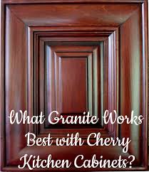 best granite countertops for cherry