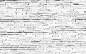 White Brick Wall Background Texture
