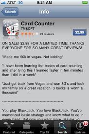 Beware of imitations this is the original. Card Counting Iphone App Frowned Upon In Vegas Engadget