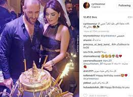 زوج سيرين عبد النور يفاجئها في عيد ميلادها choufijdid com in 2021 happy birthday happy sweet