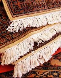 area and oriental rug fringe cleaning