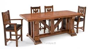 Timber Frame Farmhouse Dining Table