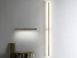 indirect light wooden wall lamp ray by