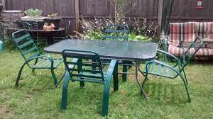 Patio Table 4 Chairs Farm Garden