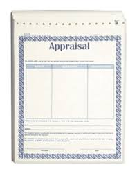 standard appraisal forms standard