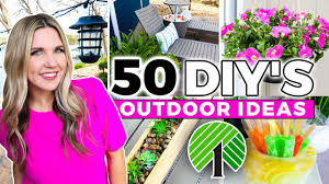 50 creative diy outdoor decor ideas to