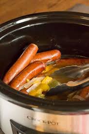 slow cooker beer brats the magical