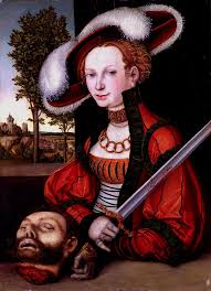 Judith and her maidservant with the head of Holofernes by     