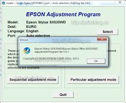 Epson l220 printer driver สำหรับ windows. Epson L120 Sbros Pampersa Adjustment Program