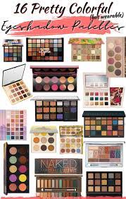 colorful wearable eyeshadow palettes