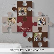 Personalized Puzzle Piece Wall