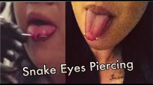Getting My Snake Eyes Piercing Horizontal Tongue Piercing