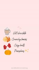 Free, cute holiday and christmas wallpapers for your iphone. Free Autumn Iphone Wallpapers 2019 Milk Bubble Tea