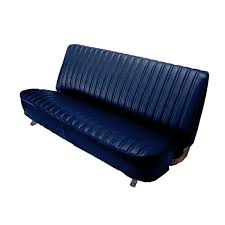 Bench Seat Upholstery Navy Blue