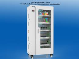 uv disinfecting charging carts and cabinets