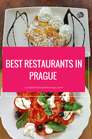 6 Of The Best Restaurants In Prague Czech Republic That
