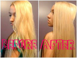 Once you get your hair bleached, follow up with a toner and you will be rocking the bleach blonde look in no time. How To Remove Yellow From Bleach Blonde Hair Yellow Hair Bleached Hair Toning Bleached Hair