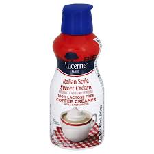 Italian sweet crème is a blend of creamy gelato mixed with decadent buttercream frosting flavors, creating an indulgent sweet cream flavor. Lucerne Farms Italian Style Sweet Cream Coffee Creamer From Albertsons In Fort Worth Tx Burpy Com