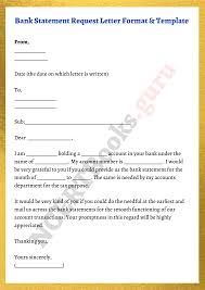 Bank accounts verification letter (samples) tuesday, july 7th, 2020. Bank Statement Request Letter Template Format Samples Writing Tips