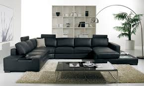 Modern Black Leather Furniture