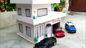 diy house design with automatic garage
