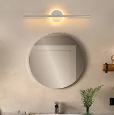 Amazon com wall mounted smart vanity mirror with lights. Modern Bathroom Lighting Interior Deluxe Com