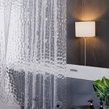 clear shower curtain liner eva