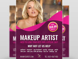 beauty center flyer template by