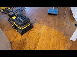 dirty to clean hardwood floor