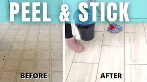 our secret to clean l stick tile