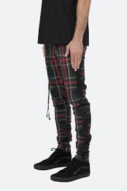 Plaid Track Pants Black In 2019 Black Pants Pants Plaid