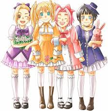 Sakura/Naruko/Ino/Hinata(lesbian) | Naruto Amino