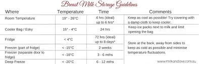 Ultimate Breastmilk Storage Guidelines For Pumping Mamas
