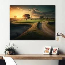 Sport Golf Metal Wall Art