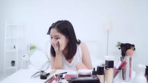 makeup video stock video fooe for