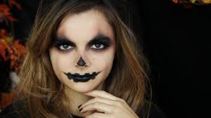 jack o lantern easy halloween makeup