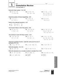 chapter 5 systems of linear equations