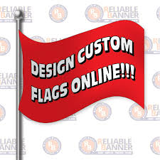 custom pole flags reliable banner