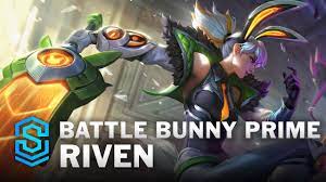 Battle Bunny Prime Riven Skin Spotlight - League of Legends - YouTube