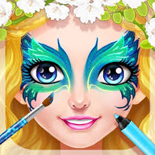 face paint princess salon makeup