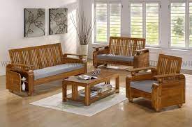 bettye teak wood sofa set with storage