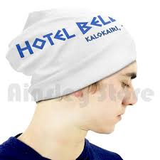 قبعة الفندق المحبوكة Bella Donna Beanies 2691 بطباعة بينيس فندق بيلا دونا  ماما ميا للرقص الملكة اغتنم الفرصة اليونان - AliExpress