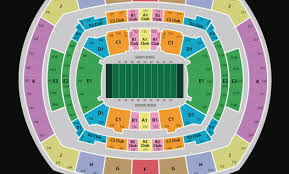 Metlife Stadium Virtual Online Charts Collection