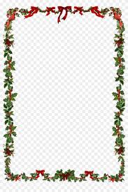 Word Document Christmas Border Vectorb 177794 Png