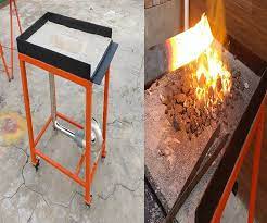 The designs of these forges have varied over time, but whether the fuel is coal, coke or charcoal the. Mobile Coal Forge Build 20 Steps With Pictures Instructables